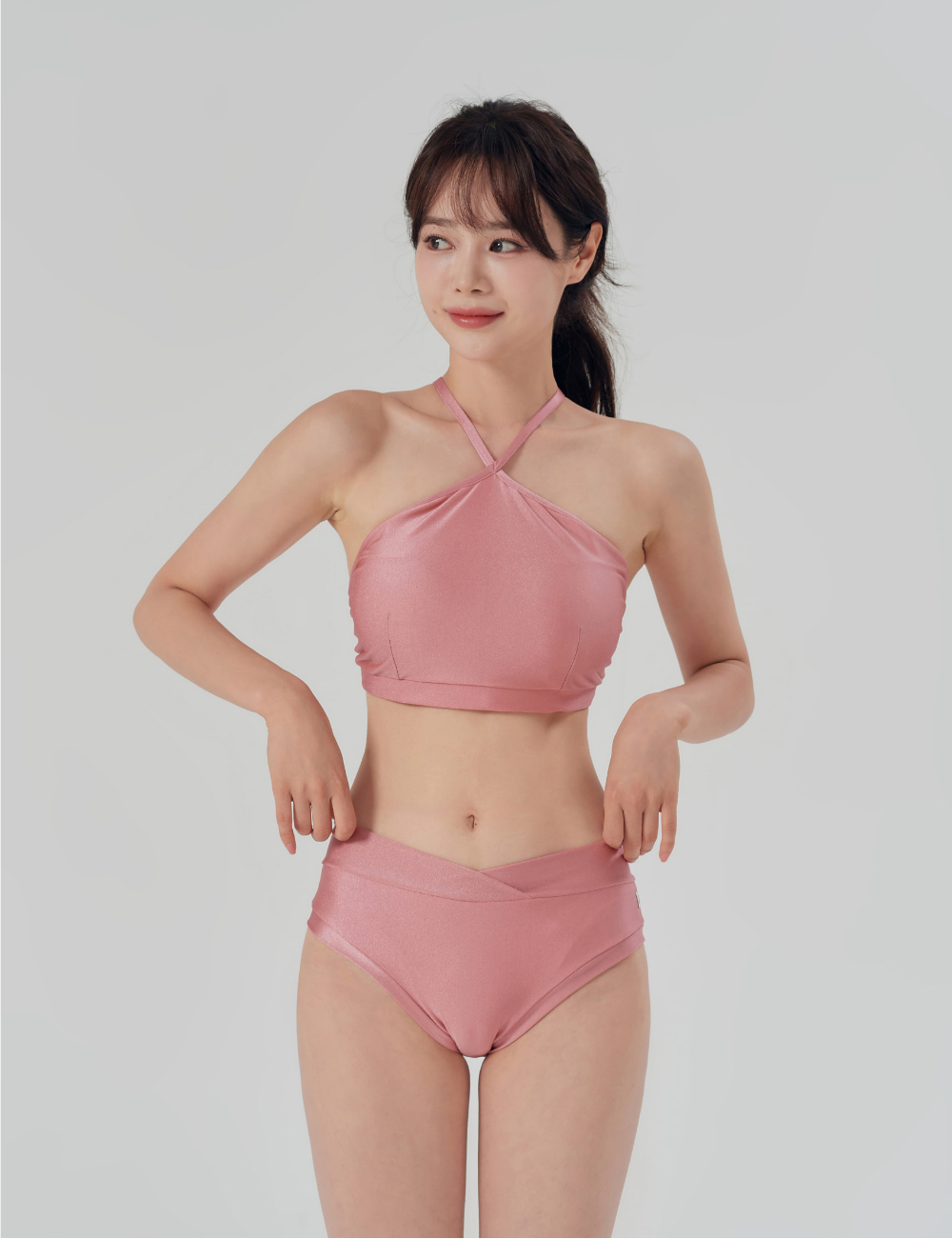 Swimsuit/Underwear Model Wearing Image-S1L9